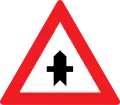 4: Crossroad with minor priority road