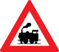 6b: Level crossing without barriers