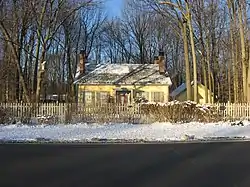 The George Washington Tomlinson House, a historic site in the township