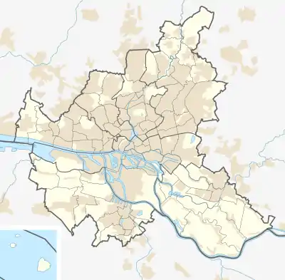 Rahlstedt  is located in Hamburg