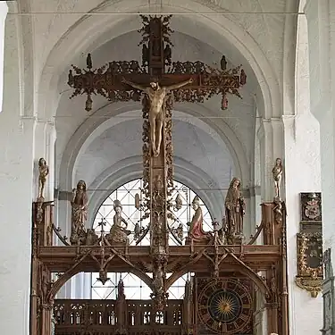 The Lübeck triumphal cross