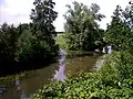 Mouth of the Giehler Bach and the Oste-Hamme Canal near Viehspecken