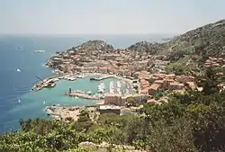 View of Giglio Porto