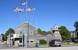 Gimli, Mantioba harbour masters building