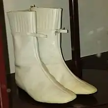 Go-go boots were a popular piece of fashion, worn by many.