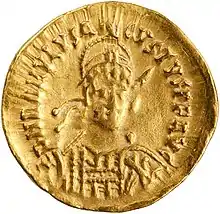 Golden coin