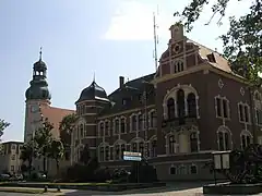 Holy Spirit Church and Gostyń County office