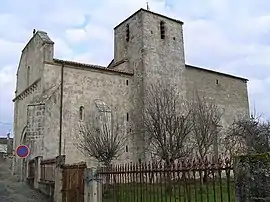 The church in Gourvillette