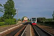 RA2 at Govardovo station, Kaluga Oblast