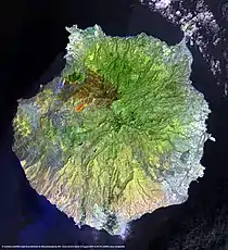 Image 12A major eruption of Gran Canaria took place around 14 million years ago. (from Timeline of volcanism on Earth)