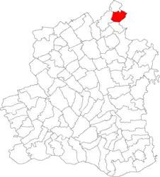 Location in Teleorman County