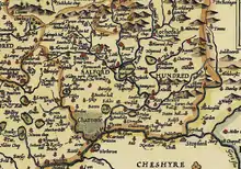 Image 1Greater Manchester lies at the conjunction of the ancient county boundaries of Cheshire, Lancashire and the West Riding of Yorkshire. (from Greater Manchester)