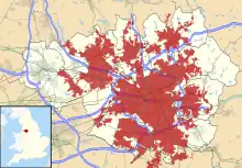 Image 31The Greater Manchester Urban Area in 2001 (from Greater Manchester Built-up Area)