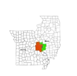 Map of the St. Louis Metropolitan Statistical Area