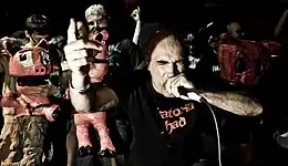 Green Jellÿ performing in 2010