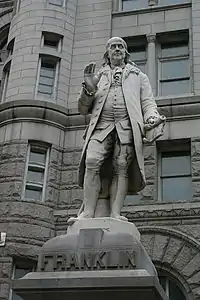 Statue of Benjamin Franklin