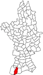 Location in Olt County