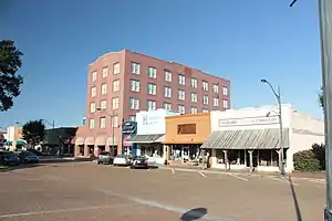 Grover Hotel in Downtown Cleveland Historic District.