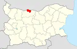 Gulyantsi Municipality within Bulgaria and Pleven Province.