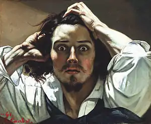 Gustave Courbet, Self Portrait (The Desperate Man), c. 1843.