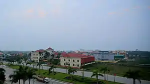 View from the Sailing Tower building