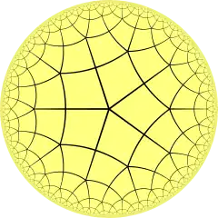 Tessellation obtained by coalescing two triangles