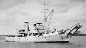 HMAS Kangaroo in 1947