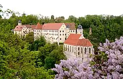 Haigerloch Castle [de] and castle church in 2016