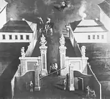 Halle Gate around 1800