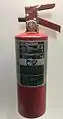 Halon 1211 Fire Extinguisher, USA, early 1990s.