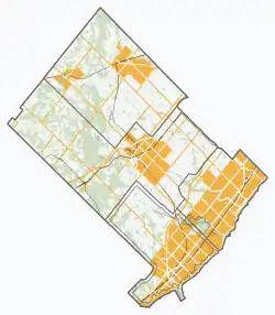 Blue Springs is located in Regional Municipality of Halton