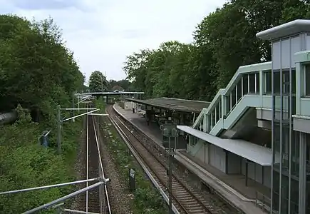 Wandsbeker Chaussee S-Bahn station