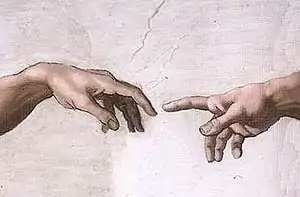 Detail from the Sistine Chapel ceiling