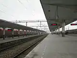 Platform at Hangzhou South railway station