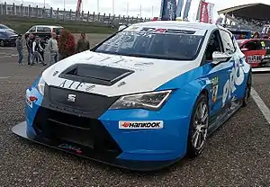 Seat León TCR race car