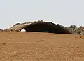 RAF built Hardened aircraft shelter