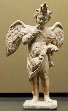 Eros-Harpocrates, Mirina, 1st century BC