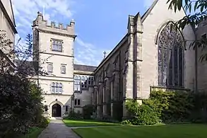 Exterior of chapel