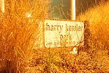 Harry Kessler Park Signage