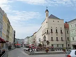 Main Square in Ried im Innkreis