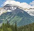 West aspect of Haystack Butte, with Mt. Gould behind