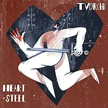 The official cover for "Heart of Steel"