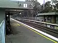 Northbound view from Platform 1 in June 2006