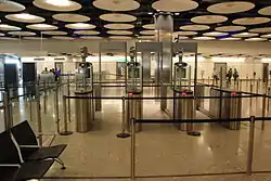 ePassport gates in Heathrow Airport (Terminal 5)