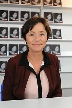 Hege Storhaug at Warsaw Book Fair in 2017