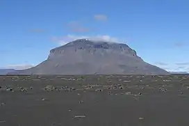 Photograph of volcano