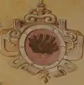 Topacz coat of arms (Kopacz) in Baranow-Sandomierski castle