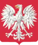 The coat of arms of the Polish People's Republic (1944–1989) according to the law.