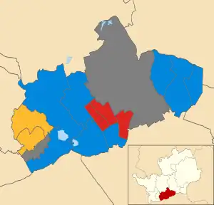 2003 results map