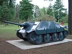 German Hetzer tank destroyer